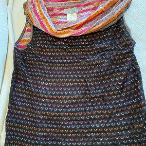 MISSONI COWL NECK SLEEVELESS TOP